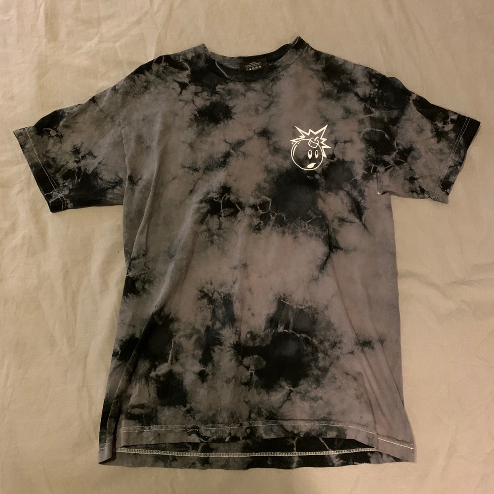 The Hundred Tie Dye T-shirt Black